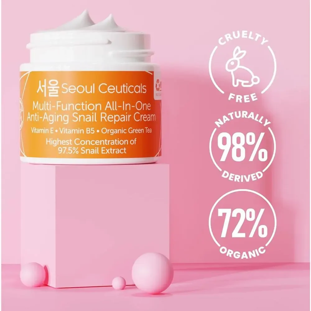 New Seoul Ceuticals Korean Anti-Aging Repair Cream - 2 oz